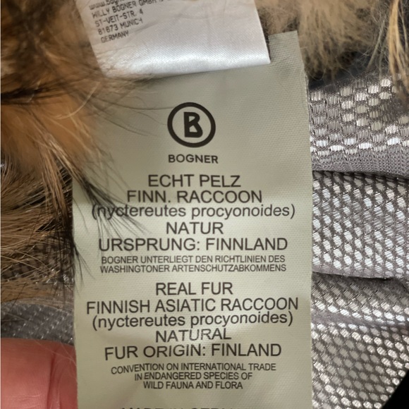 SOLD!!!Bogner Down Ski Fur Trim Jacket 10 / 40 - Picture 13 of 13